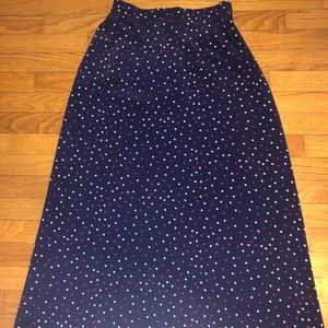 Red, White and Blue Modest Skirt